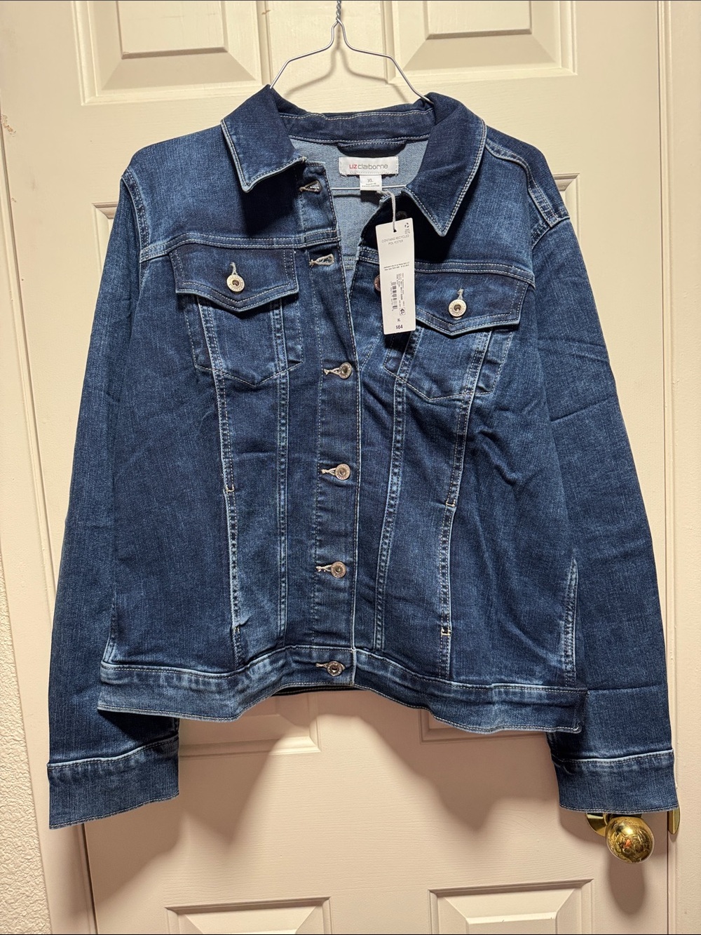 Liz Claiborne Indigo Blue Denim Jacket